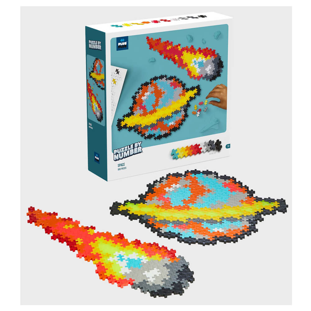 Plus Plus Puzzle By Number – Space